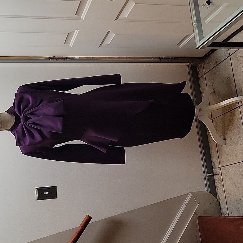 Eggplant dress